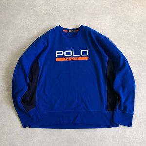 RALPH LAUREN POLO SPORT●テックロゴプリント スウェット トレーナー●ラルフローレン