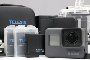 【 良品 | 動作保証 】 GoPro HERO5 Black CHDHX-501-JP 【 予備バッテリー ×２・充電器・防水ケース・カメラケースなど 追加付属 】