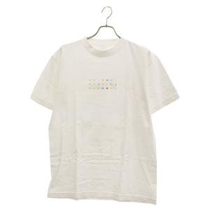 SUPREME シュプリーム 09AW×Damien Hirst Box Logo Tee ダミアンハースト ドットボックスロゴ半袖Tシャツ カットソー ホワイト