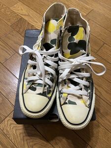 CONVERSE コンバース 迷彩柄　ハイカット　24.0cm