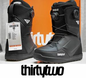 【新品】24 ThirtyTwo LASHED DOUBLE BOA WIDE - BLACK - 26.0 正規品 スノーボード ブーツ 限定レイトモデル