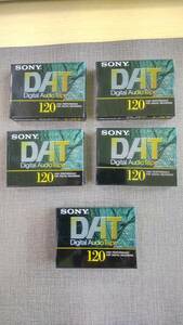 datテープ(Digtal Audio Tape)　SONY 120分