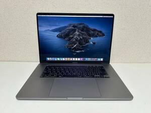 1606-83 １円スタート ハイスペックMacBook Pro 2019 16-inch A2141 CPU-i7 2.6GHz 日本語キーボード スペースグレイ