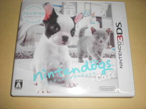 即決3DS nintendogs＋cats フレンチブル＆Newフレンズ