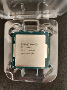 Intel Xeon E3-1245 v5 SR2LL 4C 3.5GHz LGA1151 動作品 HP Z240 SFF WorkStation 対応