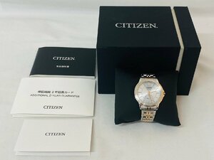 CITIZEN シチズン EXCEED エクシード ECO-DRIVE 40周年記念モデル AQ5004-55A 薄型・軽量 スモセコ 腕時計