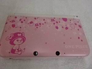 ★中古品★任天堂 3DS LL ワンピース アンリミテッドワールドR アドベンチャーパック チョッパーピンクver 動作確認済み 現状品