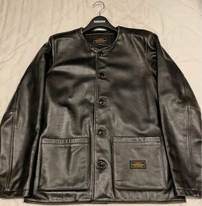 ★1円スタート★【美中古】NEIGHBORHOOD 16AW D.R. CL-JKT 162SZNH-JKM03 MEDIUN BLACK レザージャケット 牛革 wtaps supreme