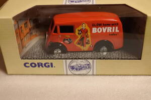 コーギー　クラシックビハイクル　　モーリス　J　VAN　BOVRIL　1/43 RED　未開封品