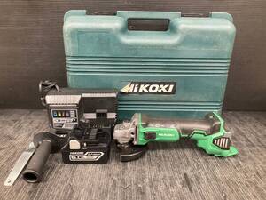 【中古品】★HiKOKI 18V コードレスディスクグラインダ G18DBBVL(LYPK)(L) /ITA9O1MNCSMX