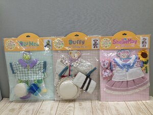 ◇ディズニー 《未開封品》TDS ダッフィー シェリーメイ オル・メル ぬいぐるみコスチューム 3点 ティスティサマー 1X41 【大型】