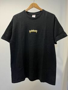 美品 Supreme 金歯 Tシャツ L / シュプリーム MADE IN U.S.A Logo Tee ロゴUSA アメリカ製 米国製