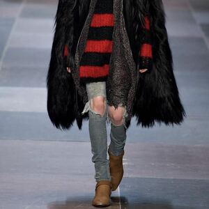 13FW SAINT LAURENT PARIS by Hedi Slimane デストロイデニム　スキニージーンズ　D02 W28 サンローランパリ　エディスリマン　ケリング