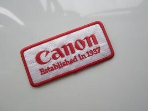 CANON キャノン stablished in 1937 カメラ ロゴ 会社 ワッペン/自動車 バイク レーシング 整備 スポンサー 企業 176