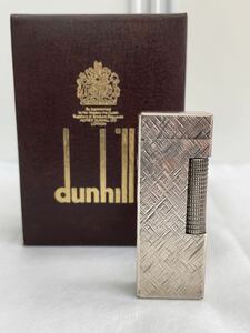 dunhill ダンヒル ローラー ガスライター US.RE 24163 シルバーカラー 喫煙具 シルバー系 ジャンク