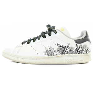 アディダスオリジナルス adidas originals STAN SMITH W FWHT CBLK GDMT スニーカー ロゴ レザー 23.5cm 白 ホワイト GV9977 /SR11 レディ