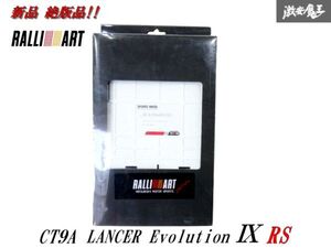 新品 絶版品！ RALLIART ラリーアート CT9A ランサー エボリューション ランエボ 9 RS 4G63 スポーツ ECU コンピューター RA186401R1 棚19A