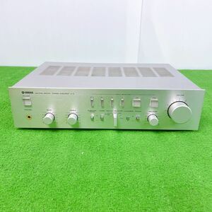 【ジャンク　倉庫整理品】YAMAHA プリメインアンプ　A-5 NATURAL SOUND STEREO AMPLIFIER ヤマハ　S24081102　