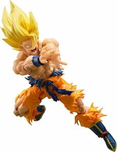 【1円】【未開封】S.H.フィギュアーツ ドラゴンボール スーパーサイヤ人孫悟空 -伝説のスーパーサイヤ人- 約145mm 塗装済み可動フィギュア