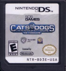 ★[北米版NDS]Cats & Dogs: The Revenge of Kitty Galore The Videogame[ROMのみ](中古)　キャッツ & ドッグ