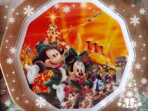 委託品☆美品☆東京ディズニーシー☆ハーバーサイドクリスマス☆2003☆ピクチャープレート☆絵皿☆飾り皿☆専用スタンド付き☆未使用