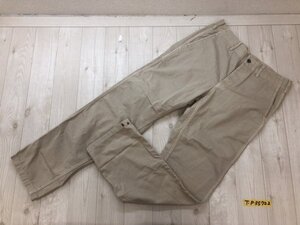 GAP KHAKIS ギャップ メンズ ボタンフライ チノパンツ 81×81 ベージュ