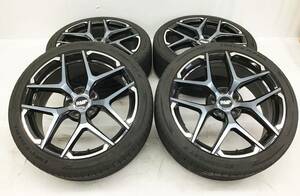 4本セット 20インチ RMP 20×8.5J 114.3 5H 45 アルミホイール/タイヤ 2022年製 IMPERIAL ECOSPORT2 245/40ZR20 エルグランド