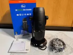 Blue YETI USBコンデンサーマイク A00104 logicool