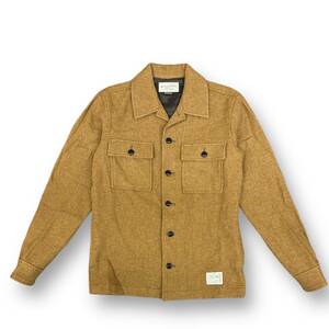 NEIGHBORHOOD 13AW PO WE-SHIRT LS CPO 132SPNH-SHM01 ウール ジャケット ブルゾン ネイバーフッド S 76960A1