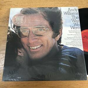 米オリジナル Andy Williams / the way we were アンディ・ウイリアムス