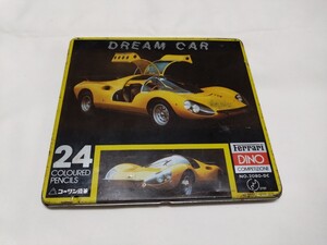 コーリン鉛筆/24色鉛筆/Ferrari DINO COMPETIZIONE/1978/当時物/レトロ/昭和