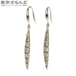 101721926 カシケイ KASHIKEY ネイキッド ピアス ブラウンゴールド K18BG ブラウンダイヤモンド 総0.60ct イヤリング レディース 仕上済