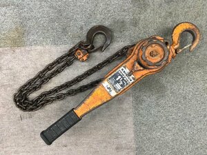 【ジャンク品 一部破損】 KITO キトー レバーブロック L4 1.5t 1 1/2TON ITVKVZOZCRKS