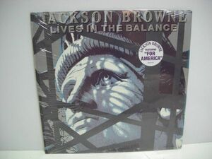 ★ジャクソン・ブラウン / LIVES IN THE BALANCE / 輸入盤 LP ★