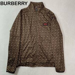 至高の一品　☆極美品☆ Burberry TB モノグラム　トラックジャケット　ジャージ　メンズ　オーバーサイズ