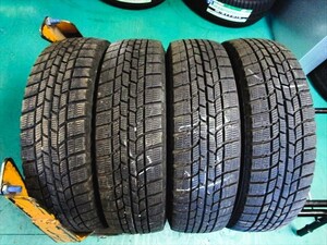 送料無料　スタッドレス　165/70R14　GOODYEAR　アイスナビ6　2019年製　4本セット　7～7.5mmぐらい