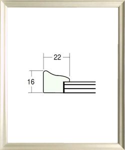デッサン用 額縁 木製 5652 三三サイズ シルバー