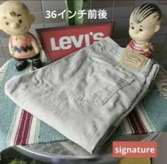 levis リーバイス signature ジーンズ ビッグ 大きなサイズ