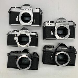 6-9-81■PENTAX フィルムカメラ まとめて　PENTAX SL / Pentax ME/ PENTAX ME super / PENTAX KM ジャンク品 部品 現状品渡