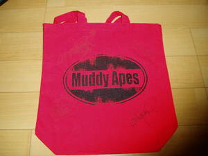 Muddy Apes INORAN トートバッグ未使用 メンバー直筆サイン入り