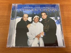 【1】M0568◆Jose Carreras, Natalie Cole, Placido Domingo／A Celebration Of Christmas◆ホセ・カレーラス, ナタリー・コール◆輸入盤◆