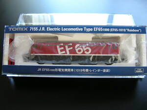 トミックス TOMIX EF65-1000形 電気機関車（1019号機・レインボー塗装）【鉄道模型】新品同様品