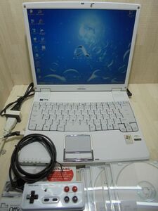 SHARP Mebius PC-CL1-5CE 14.1 インチ旧型ノート／WindowsXP Windows Me デュアルブート／動作調整済みB