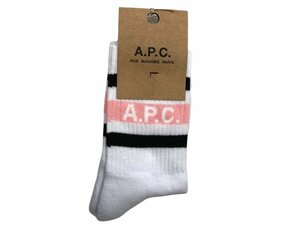 A.P.C. (アーペーセー) 靴下 ソックス ライン入り Lady