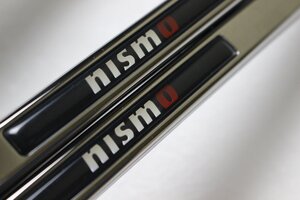 希少■NISSAN日産純正OP■NISMO■ニスモ■クロムメッキナンバーフレーム■2枚現品のみ