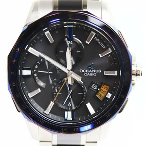 CASIO カシオ OCEANUS オシアナス GPS電波タフソーラー 腕時計 ソーラー OCW-G2000E-1AJF メンズ 中古