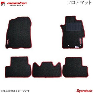 MONSTER SPORT モンスタースポーツ フロアマット ランサーエボリューション10 CZ4A SST 3PSQ16