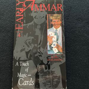 【マジックビデオ】Michael Ammar EARLY AMMAR Vol.4 A Touch of Magic - Cards