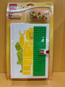 〈1円スタート〉レゴ LEGO ブロックノート　新品　未開封