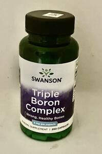 スワンソン トリプル ボロン コンプレックス3mg 250粒★使用期限2024年11月以降Swanson Triple Boron Complexホウ素